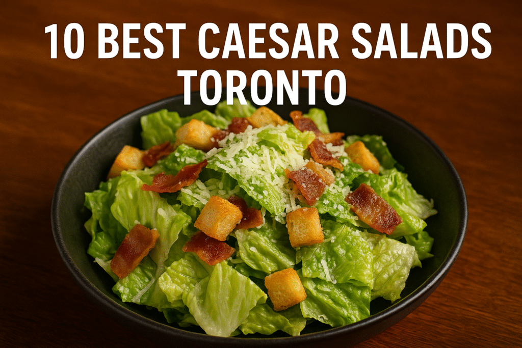 10 Best Caesar Salad Toronto